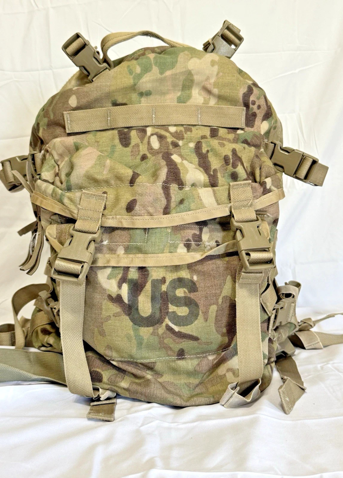 USGI Multicam OCP MOLLE ii 3 Day Assault Pack without pad/stiffener