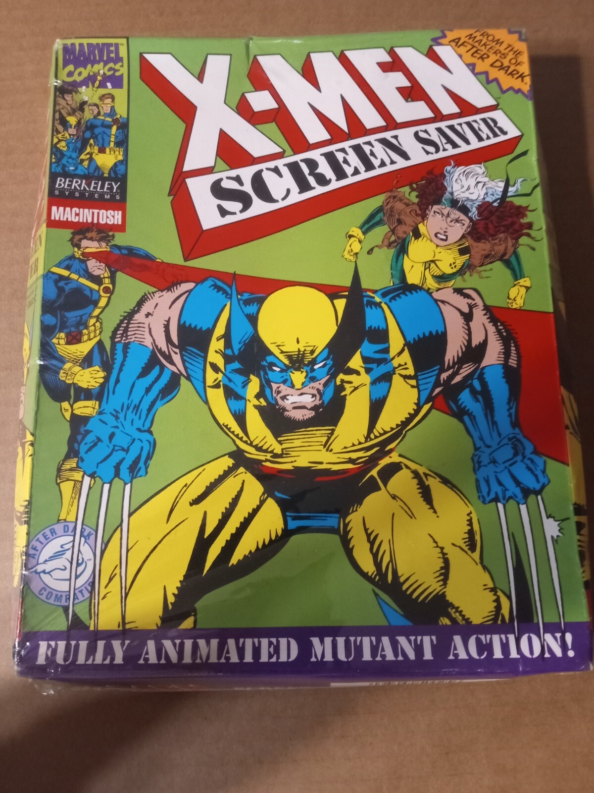 Marvel Comics X-Men Screensaver  Berkeley MAC 3.5 Floppy Jim Lee SEALED
