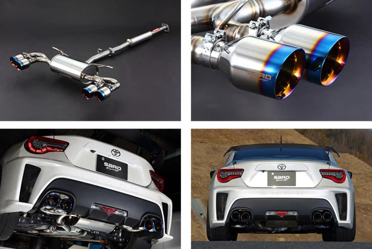 SARD SU-Z MUFFLER For TOYOTA 86 ZENKI 6MT ZN6 23100