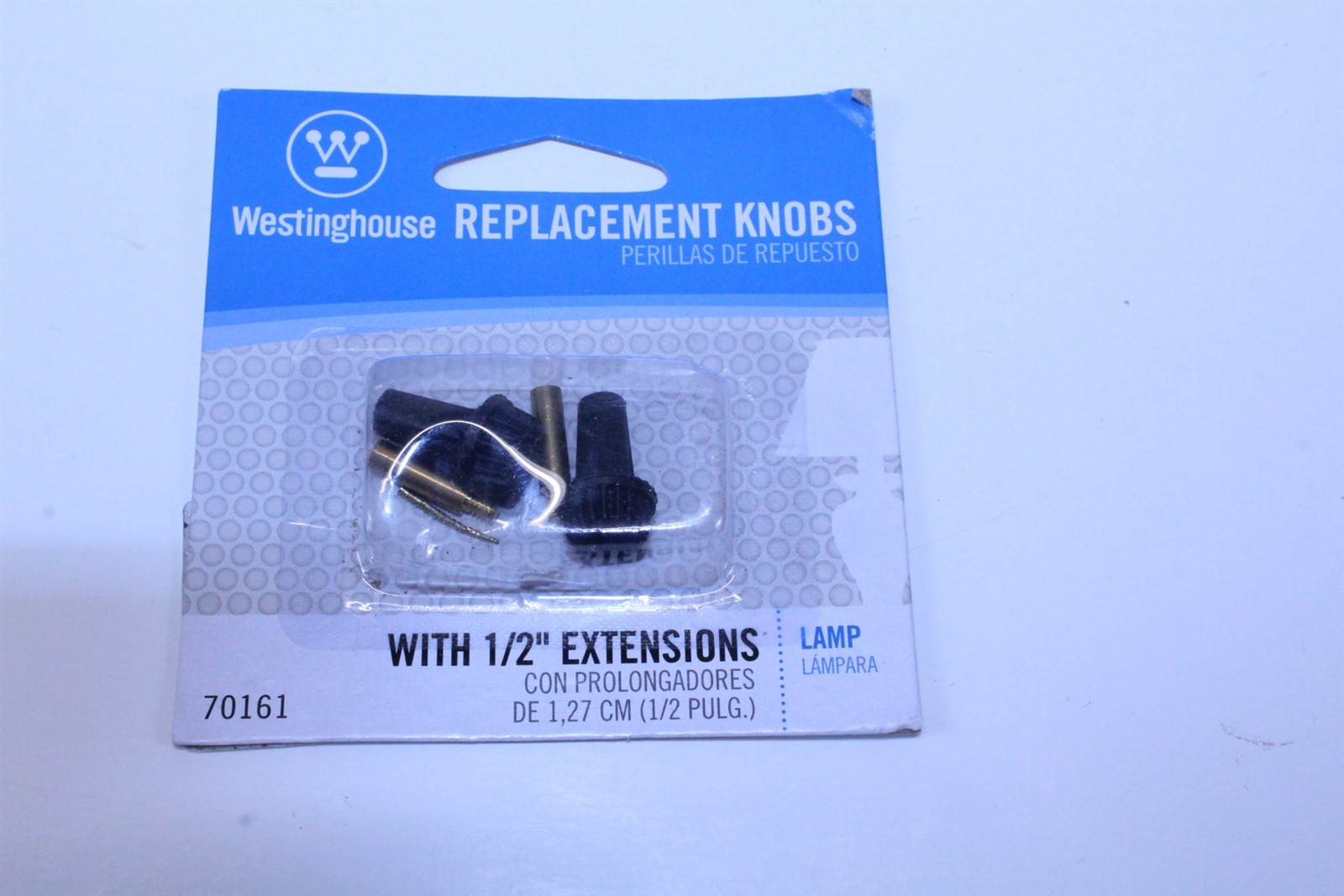 Westinghouse 70161 Black Replacement Light Switch Knob 2 in Pack