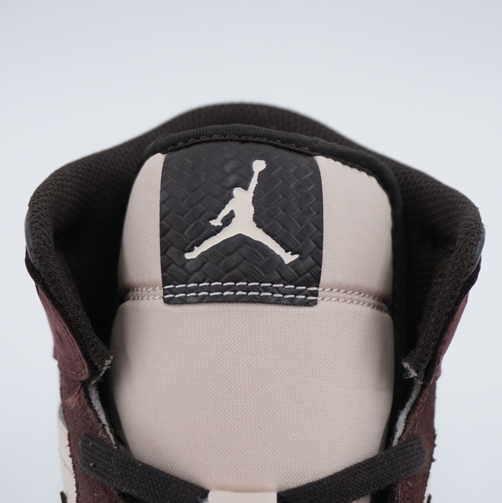 Nike Air Jordan 1 Mid SE AJ Pairs YMCA Leather Brown Sanddrift FZ4359-200 sz 8