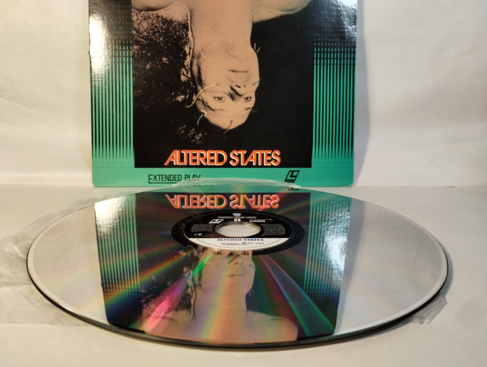 Altered States Laserdisc, VGC, Tested, Horror, William Hurt, 1984.