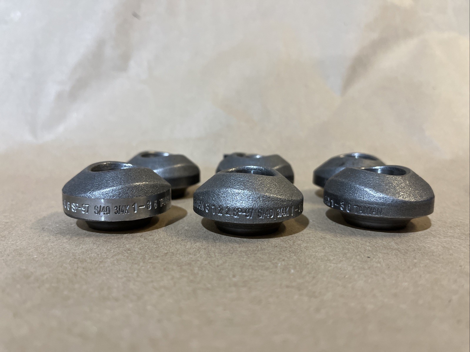 Lot of 6 Thread Outlet SA105N  3 3  0 6 AP-97 SP-97 S/40 3/4”x 1-3 6