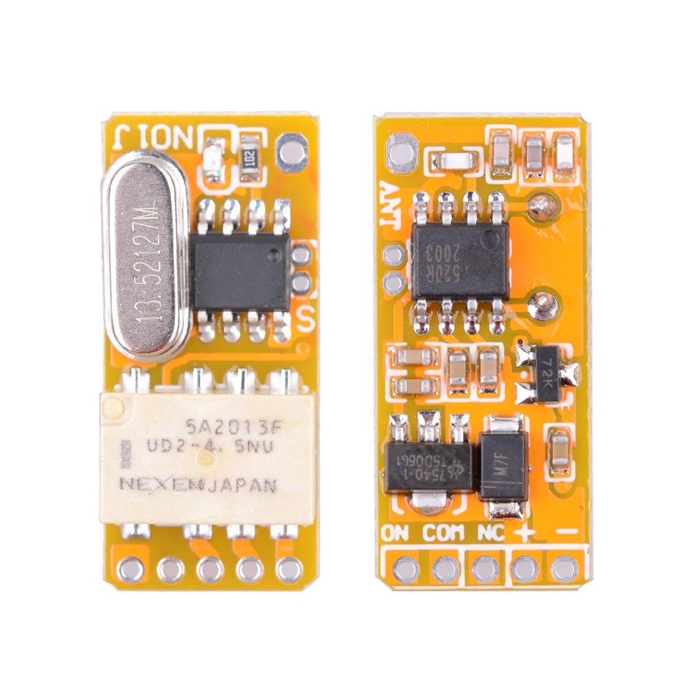 DC 3.7V - 12V 5V Mini Size Relay Remote Control Switch, 433Mhz Wireless RF Mo...