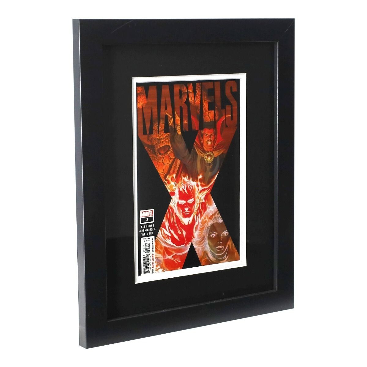 REGULAR/SILVER AGE COMIC BOOK FRAME By BCW Wood Black 16"x13" NEW