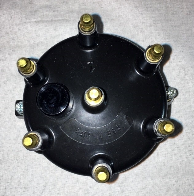 CHEROKEE XJ PREMIUM DISTRIBUTOR CAP BLACK + ROTOR  4.0L 242 6 CYL - MADE USA