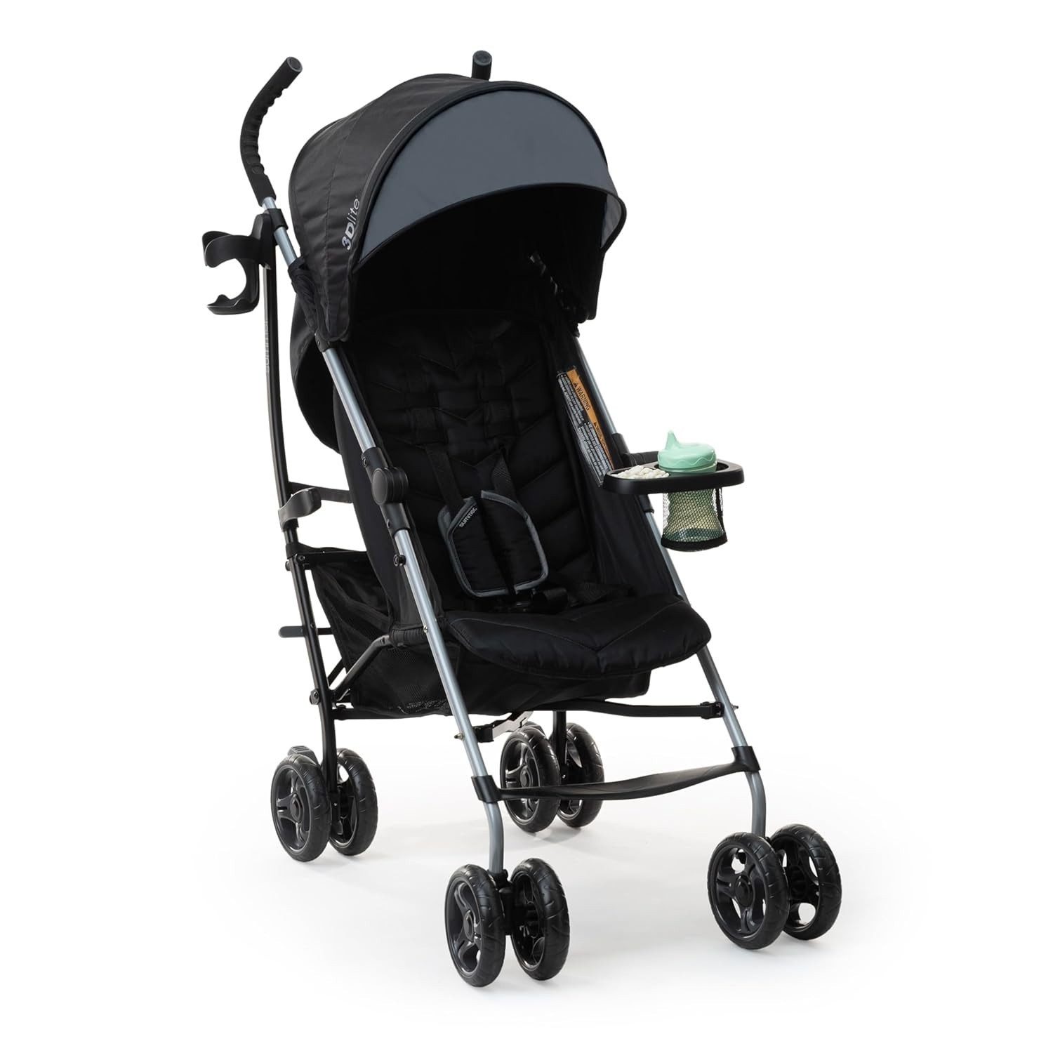 Coche Carriola Andador Para Bebes Cochecito Reclinable Portavasos Almacenamiento