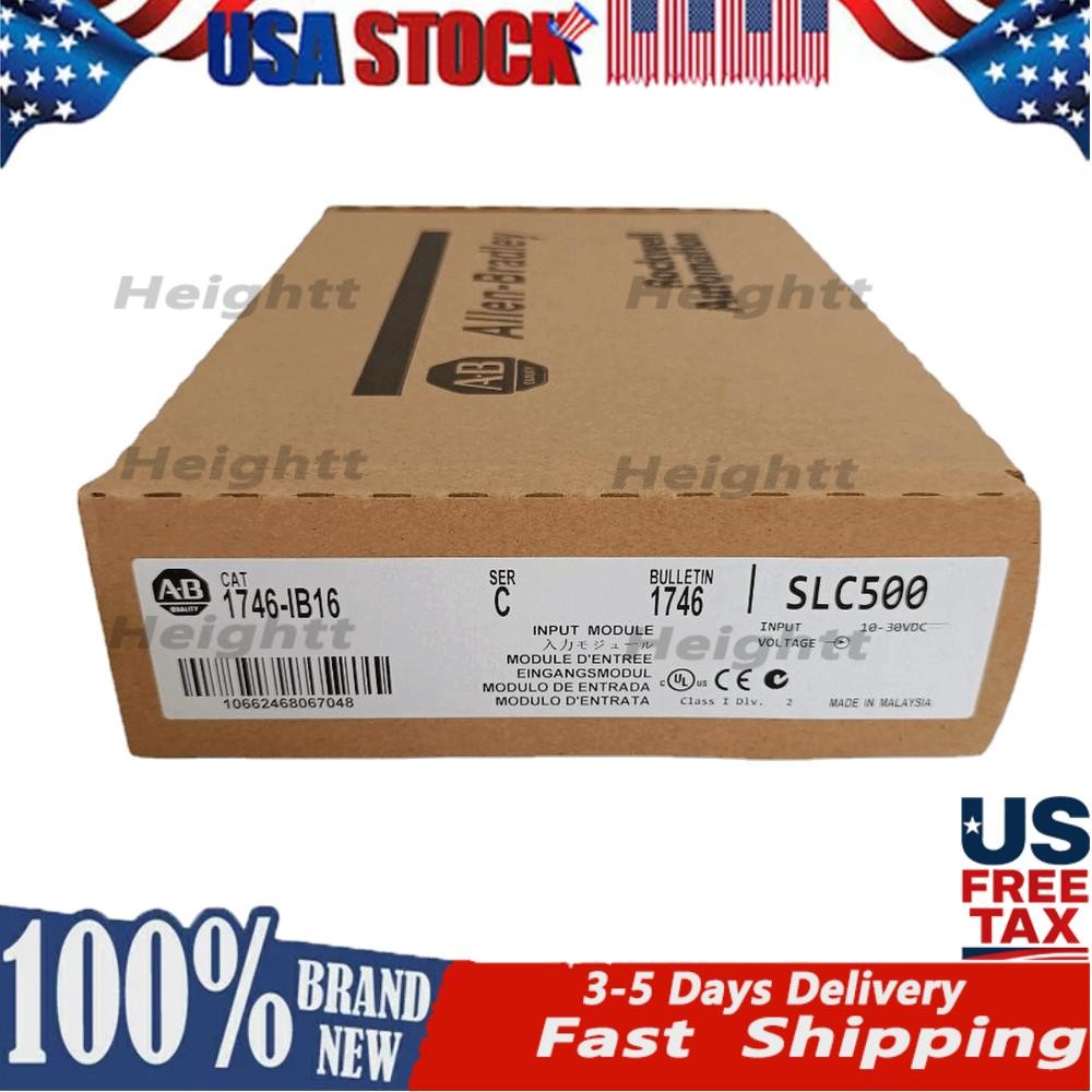 New Sealed AB 1746-IB16 SER C SLC 500 Digital Input Module PLC 1746IB16 US STOCK