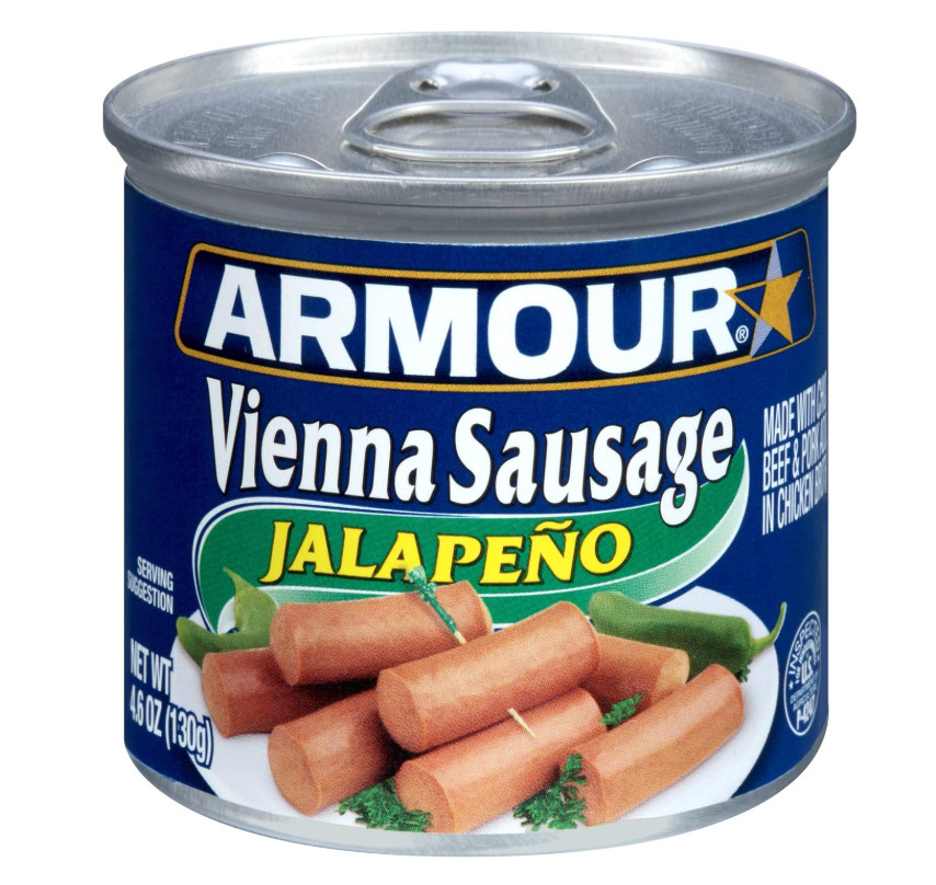 12x Cans Armour Star Jalapeno Flavor Vienna Sausages | 4.6oz | Fast Shipping!