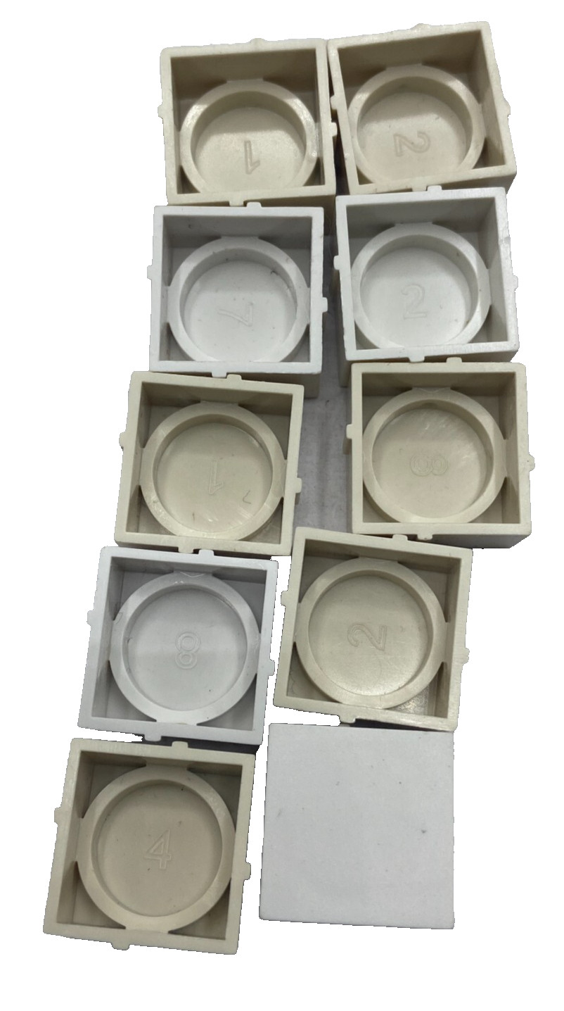 LOT OF 10 BELDEN AX101046 NXM5AU8AB-03 MODULE GIGAFLEX PS5E, BLANC/ WHITE 🎯