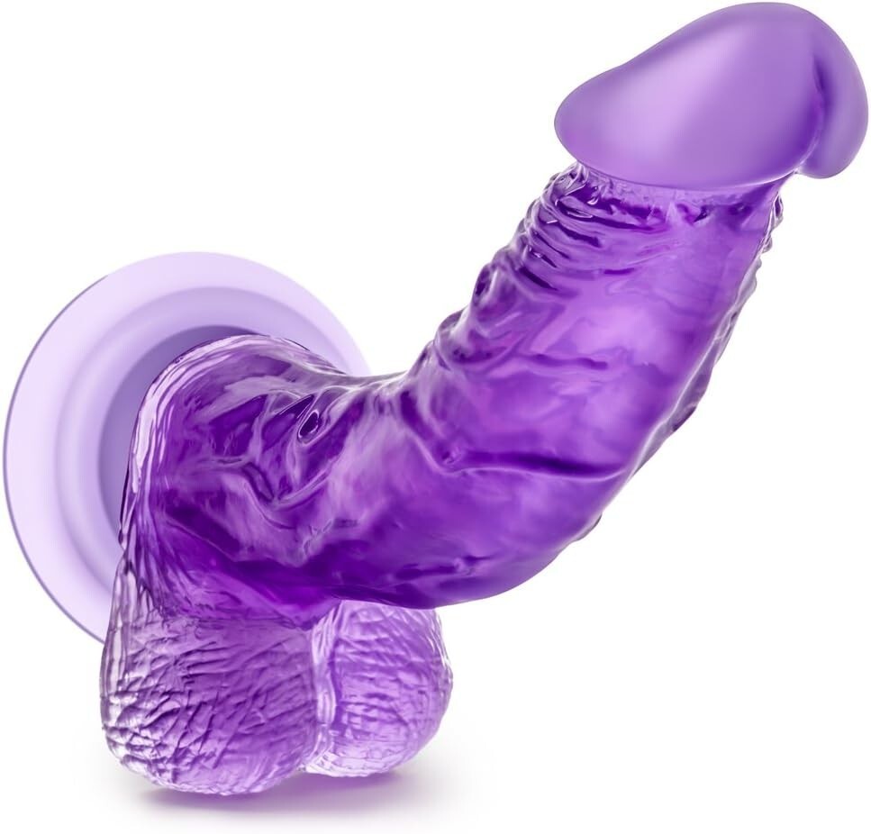 Eden 8.5'' Realistic G Spot Stimulating Curved Dildo Cock Suction Cup Sex Toy