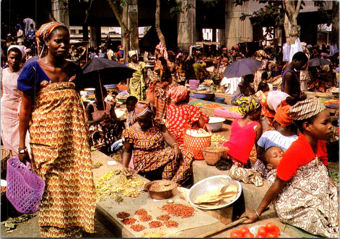 (144) Africa - Market Scenery / Jour de Marché