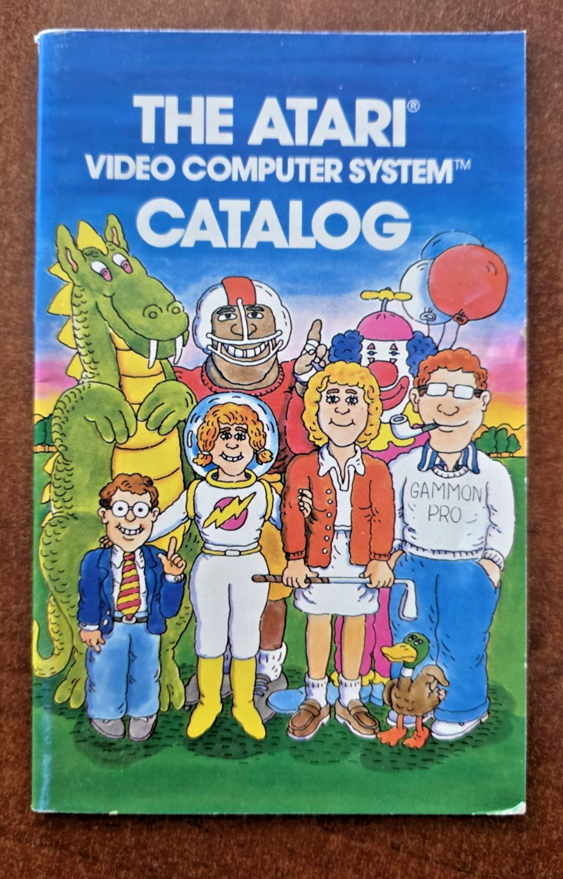 1980 Atari Video Computer System Catalog Excellent Condition