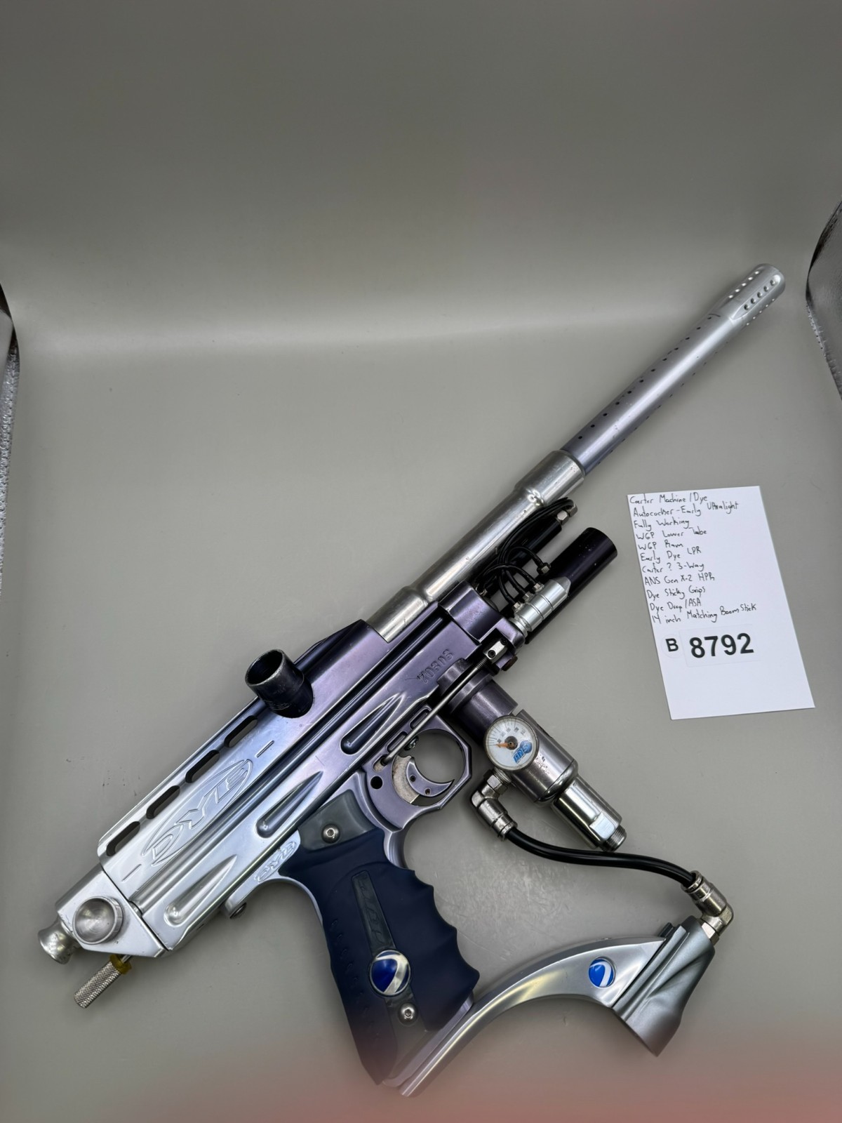 Carter Machine/Dye Autococker - Early Ultralight - Paintball Marker Fully Workin