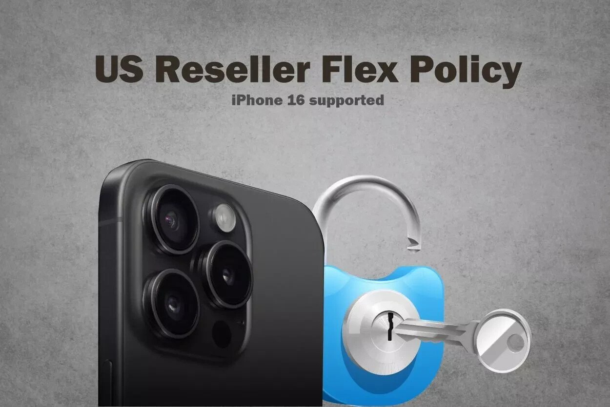 US Reseller Flex Policy iPhone 16 Unlocking