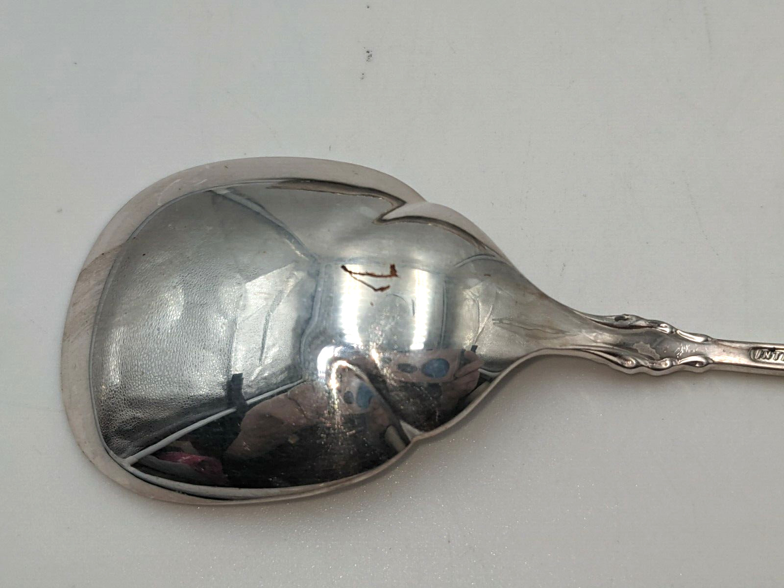 Vintage Empress International Deepsilver Plated Party Set Spoon & Shallow Bowl