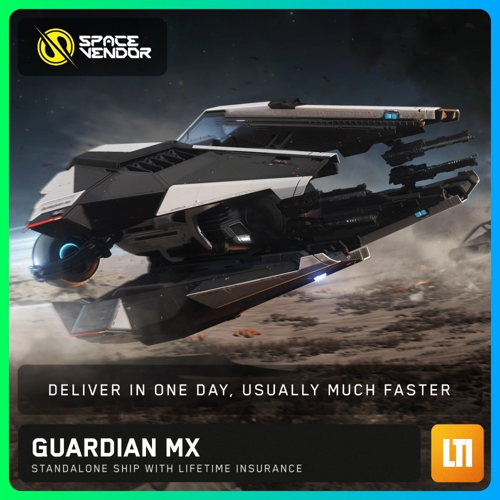 Star Citizen Guardian MX LTI Lifetime Insurance CCUd - Space Vendor