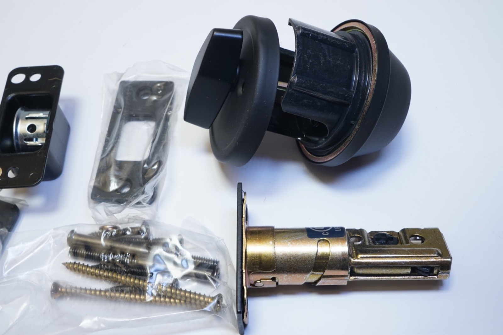 General Lock CS374732 Grade 2, Function: Deadbolt Single Cylinder Black ShipFREE