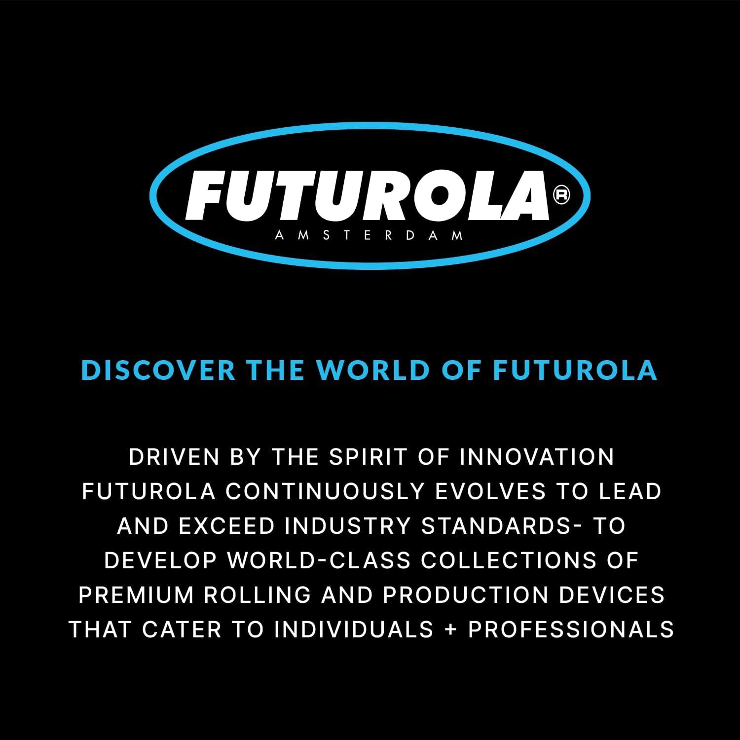 Futurola Classic King Size Cone Roller Cigarette Rolling Machine Smoking Papers