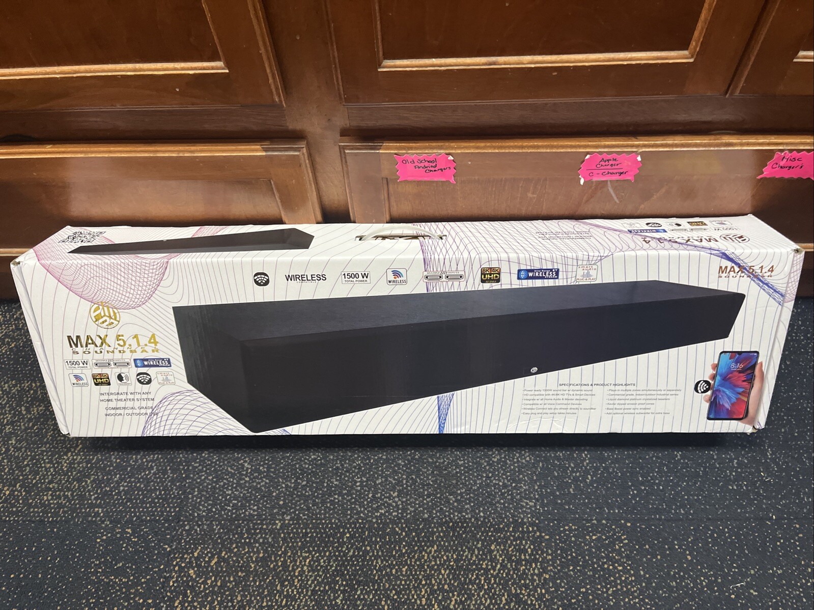 Max 5.1.4 Channel Soundbar - New in Box - p31