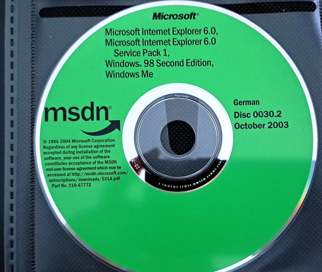 Windows 98 Second Edition Windows Millennium GERMAN w/ 2 Keys for 2 PCs
