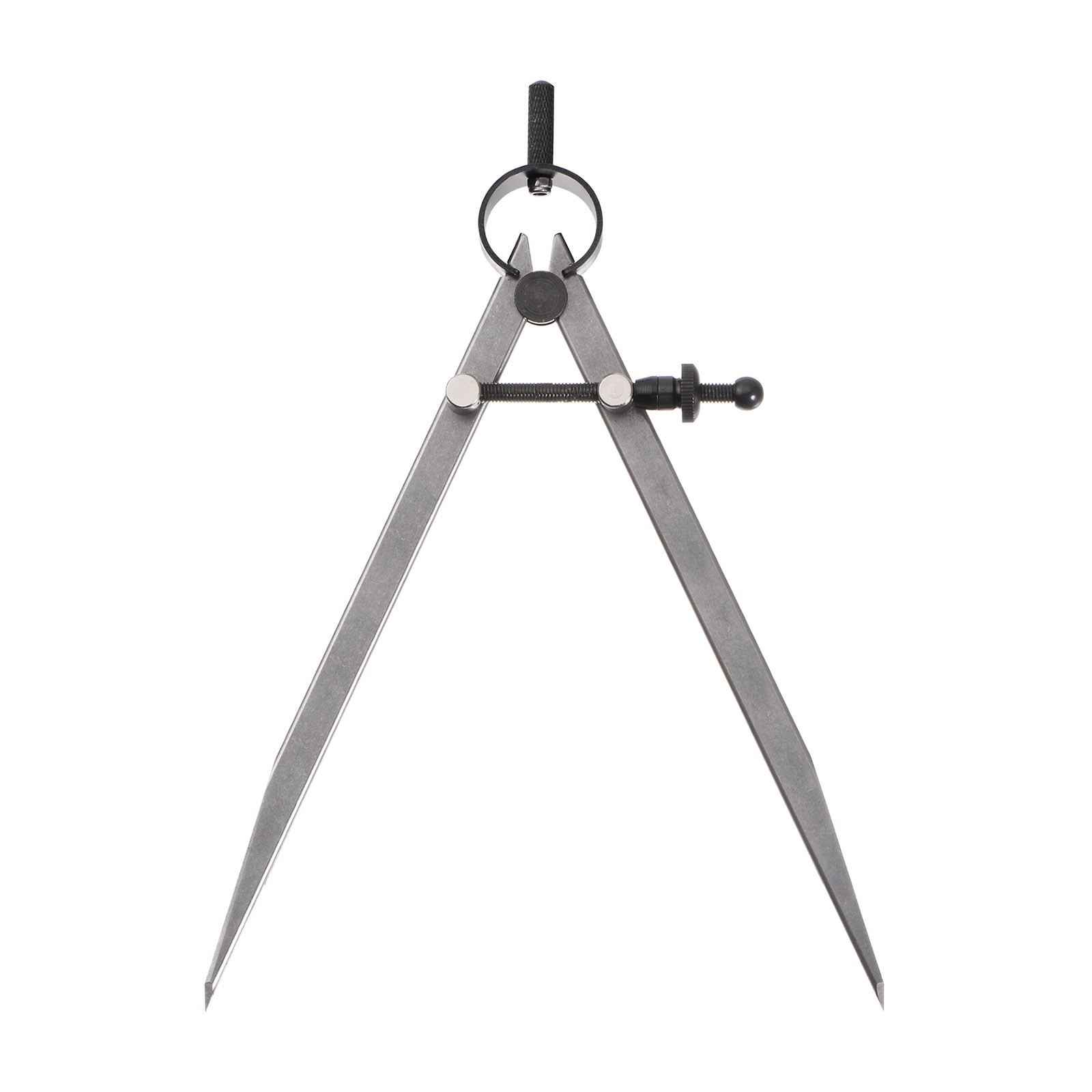 Spring Joint Caliper 8" Carbon Steel Spring Divider Caliper w Solid Nut Flat Leg