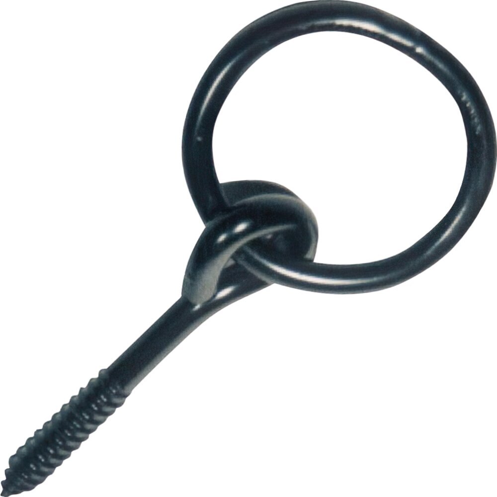 Erickson Screw In Anchor Ring 1200 lb Black 59112