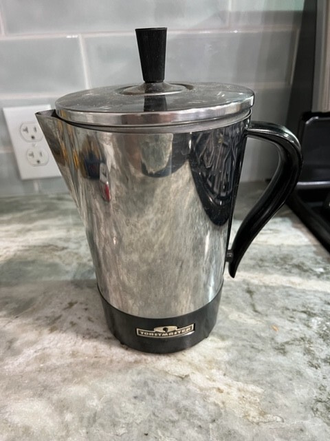 Vintage Toastmaster MCgraw-Edison Stainless Steel Percolator Coffee Maker 502-01