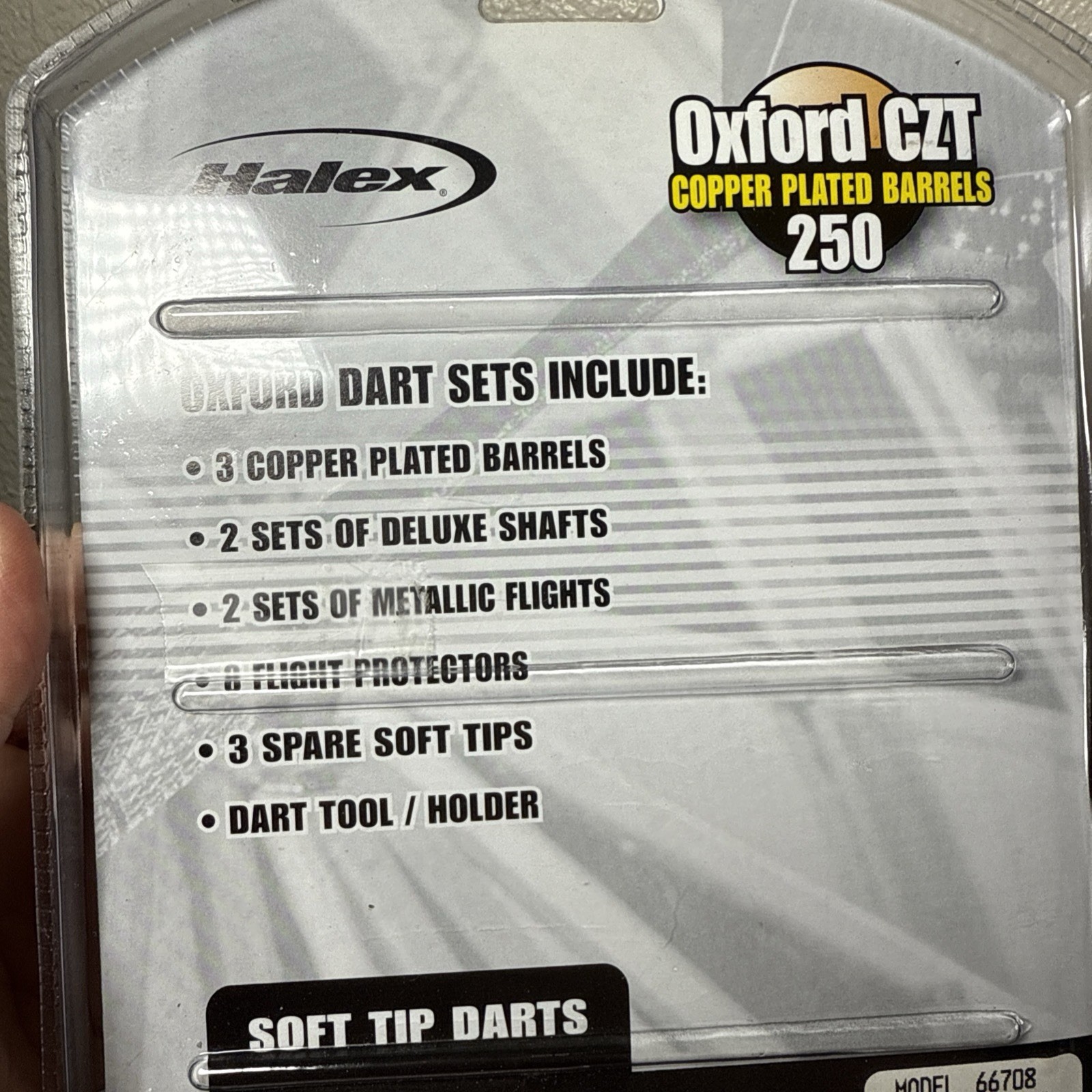 13 GRAMS - HALEX SOFTECH 8000 SOFT TIP DART SET WITH CASE Copper