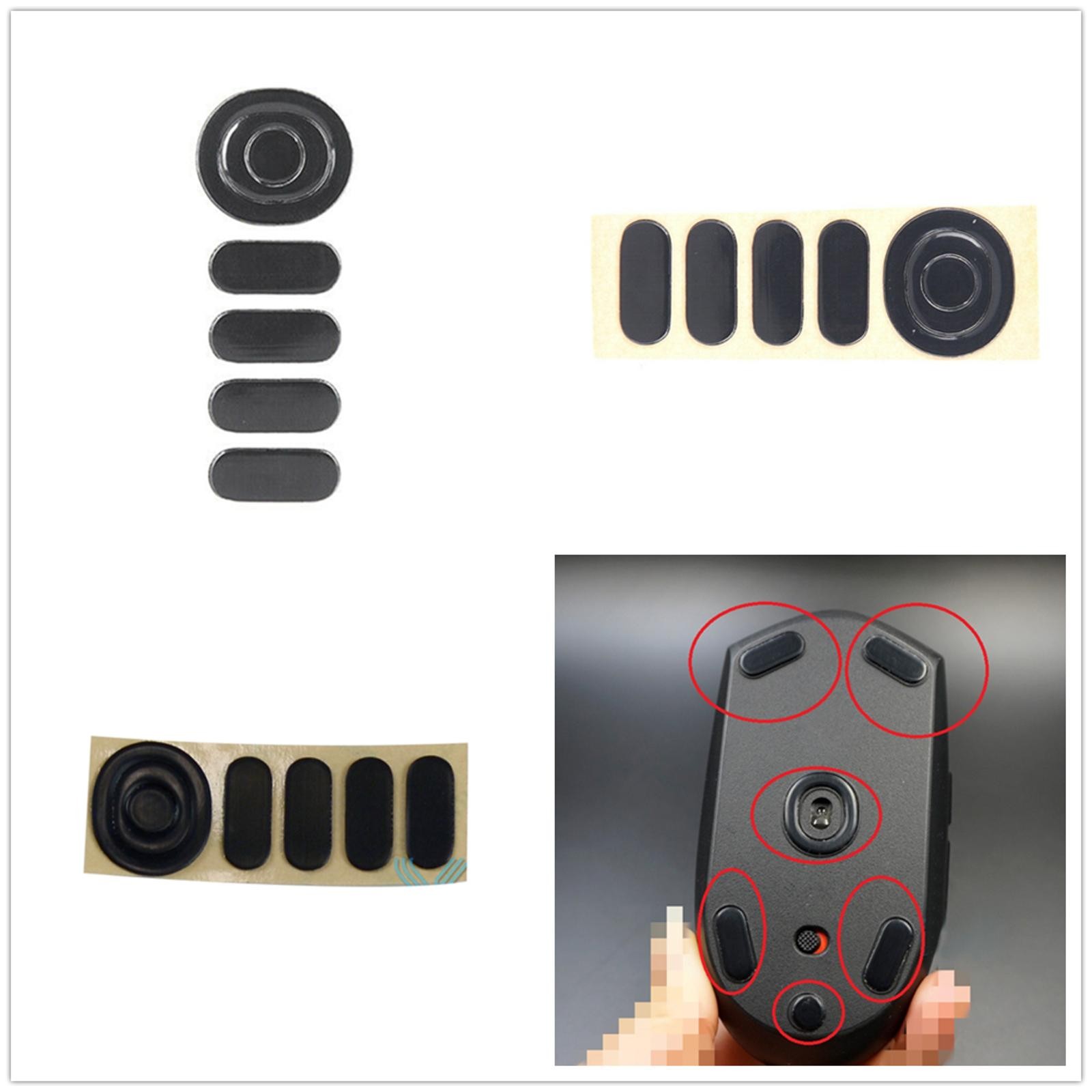 2 Set Smooth Durable Mouse Feet Edge Pad More For Logitech G304 G305 Mouse