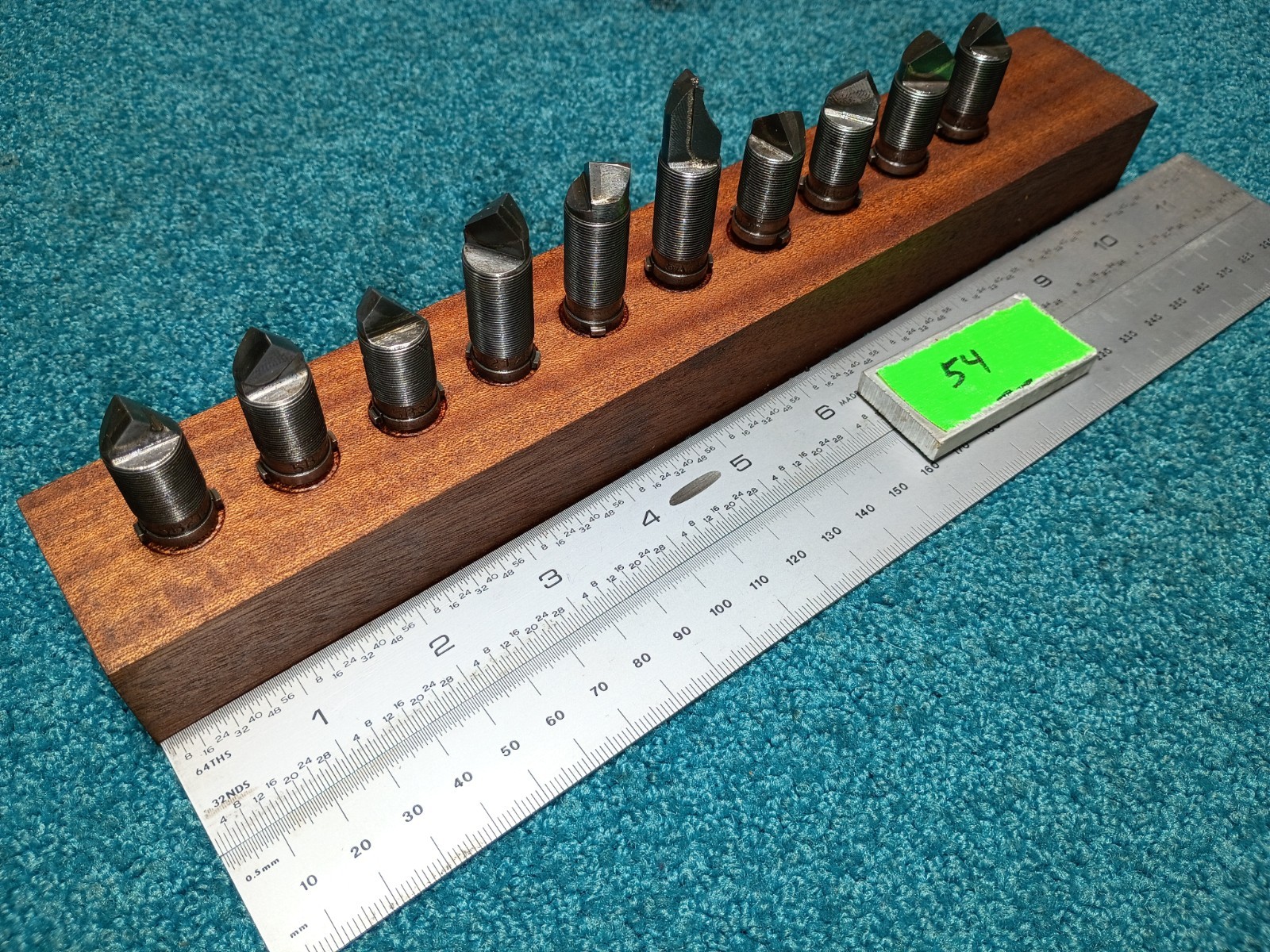 Devlieg 1/2" Assorted Carbide Cartridge Lot 5A, 5B Series