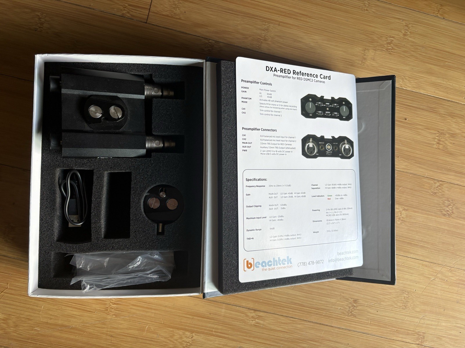 Beachtek DXA-PRE Two-Channel Preamplifier for Cinema Cameras