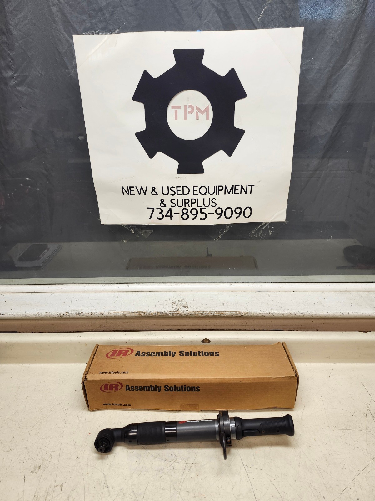 Ingersoll Rand QE6AT055PA5S08 QE Series 1/2" Drive Angle Electric Nutrunner 55NM