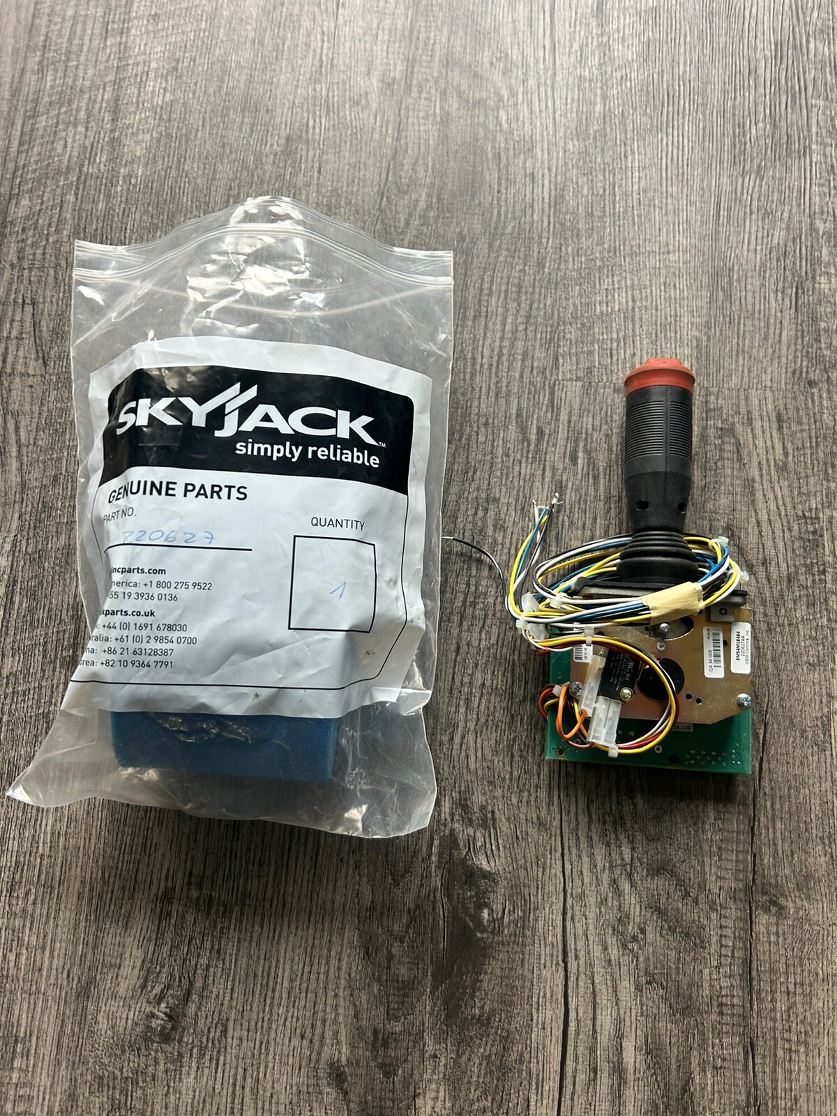 SkyJack Part # 220627 - Joystick, Single Axis W Rocker, EA.