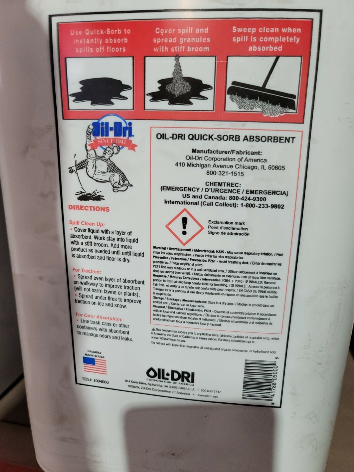 Quick Sorb Oil Dri