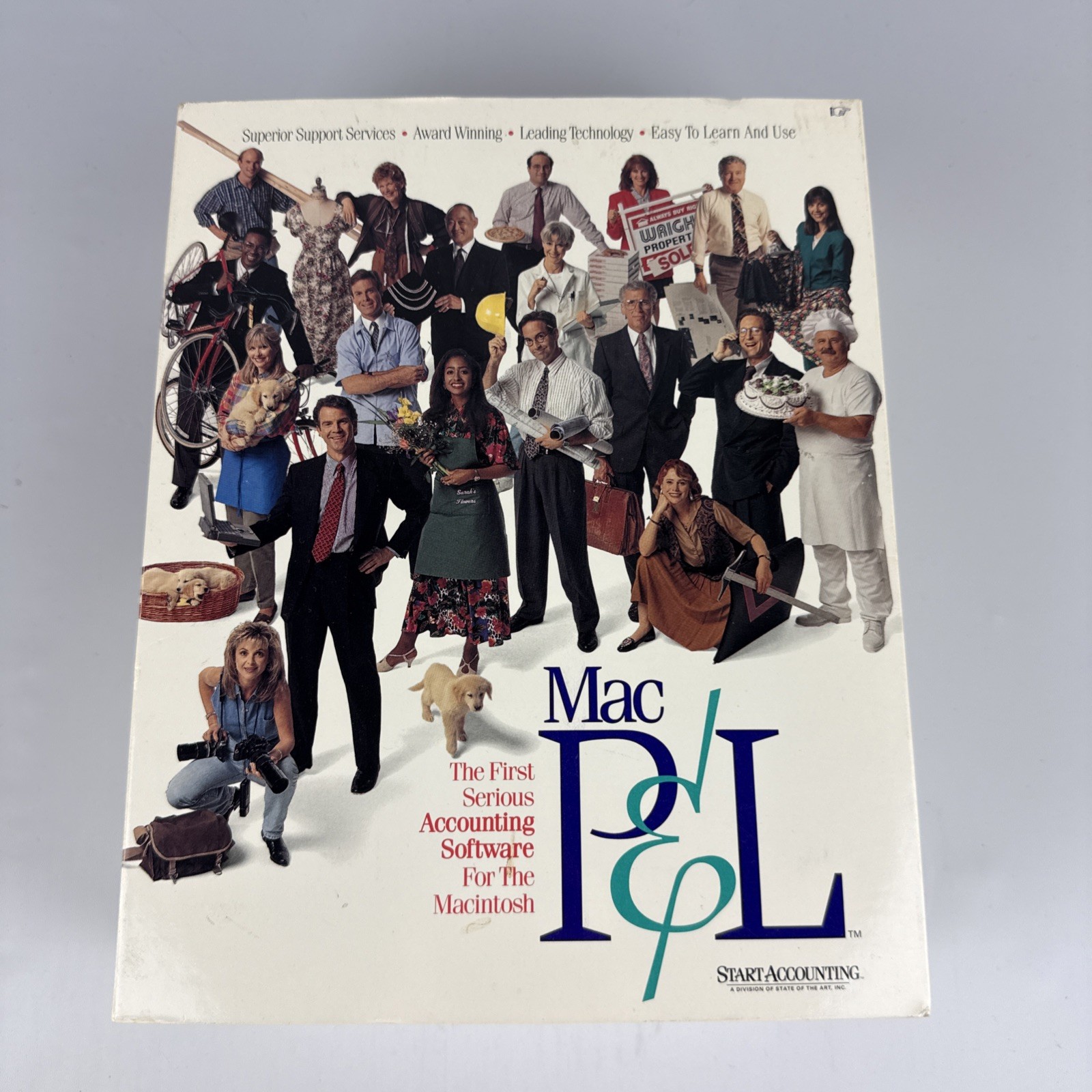 Mac P&L Accounting Software For Macintosh Computer Vintage