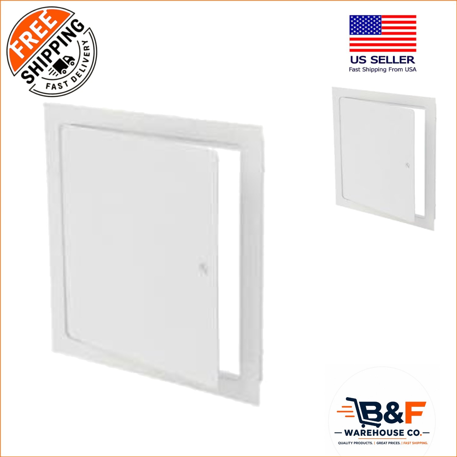 Stylish 14x24 White Access Panel for Drywall – Easy Installation & Secure Access