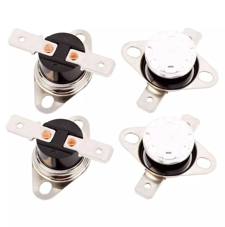 2PCS KSD301 45C 104F NO Thermostat Temperature Thermal Control Switch Free Ship