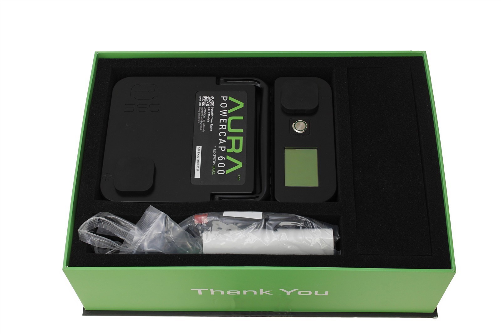 Expion360 AURA PowerCap 600W LiFePo4 Lithium Battery Inverter (NO BATTERY)