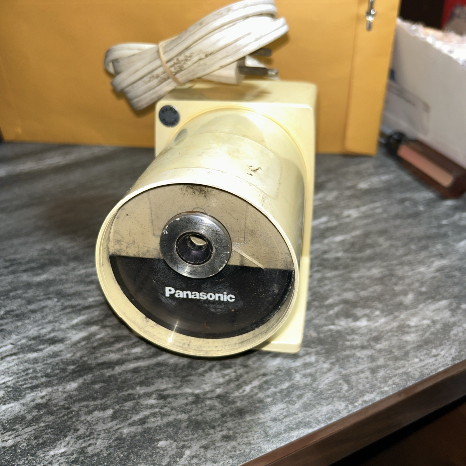Vtg Panasonic Electric Pencil Sharpener #KP-22A Pana Point/Beige Tested Works!