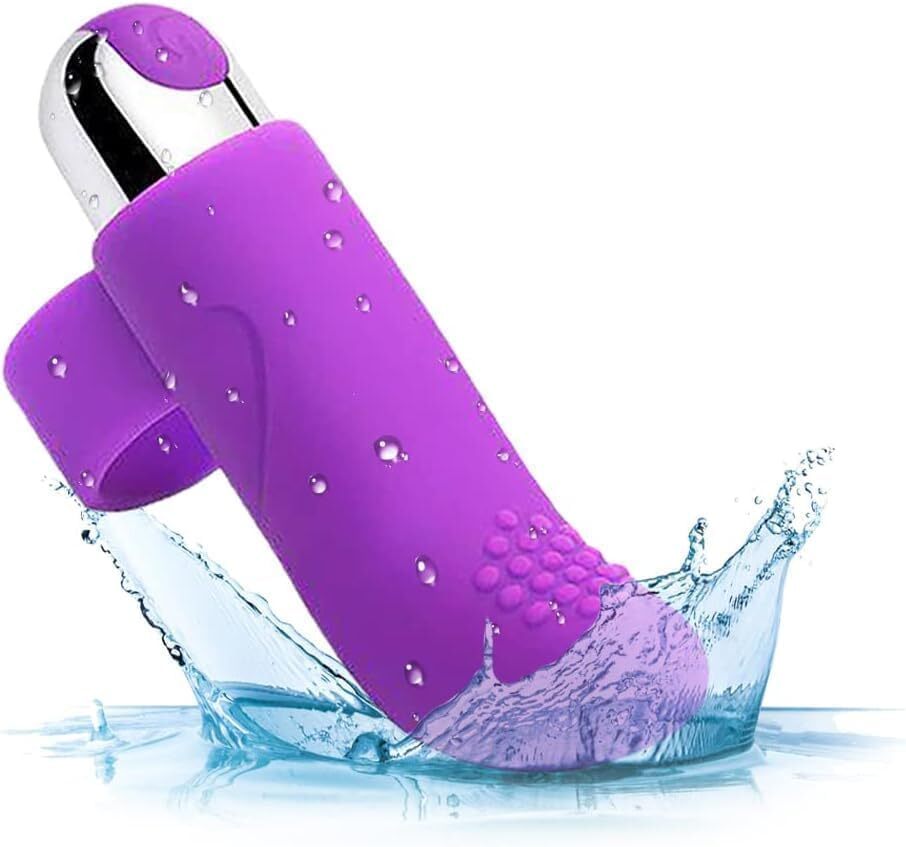 Finger Vibrator G-spot Clit Massager Stimulator Sex Toys for Women Rechargeable