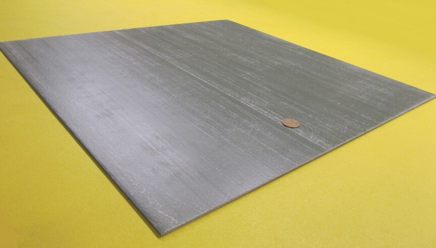 Fiberglass Sheet, Extren .125" x 24" x 24" Olive Green
