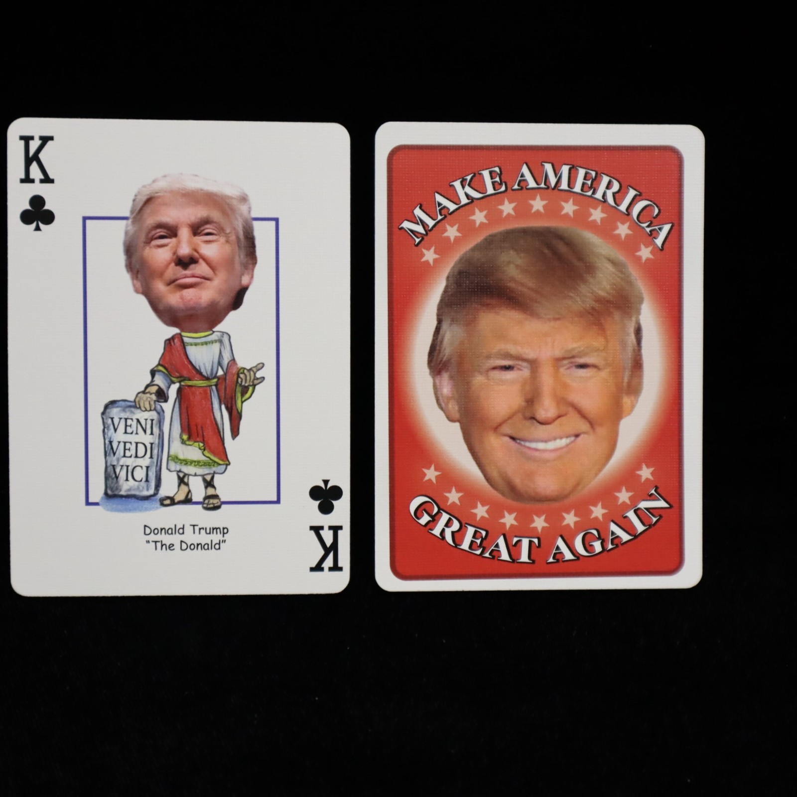 2024 Donald Trump  The Donald "King of Clubs" Hero Decks Playing Card