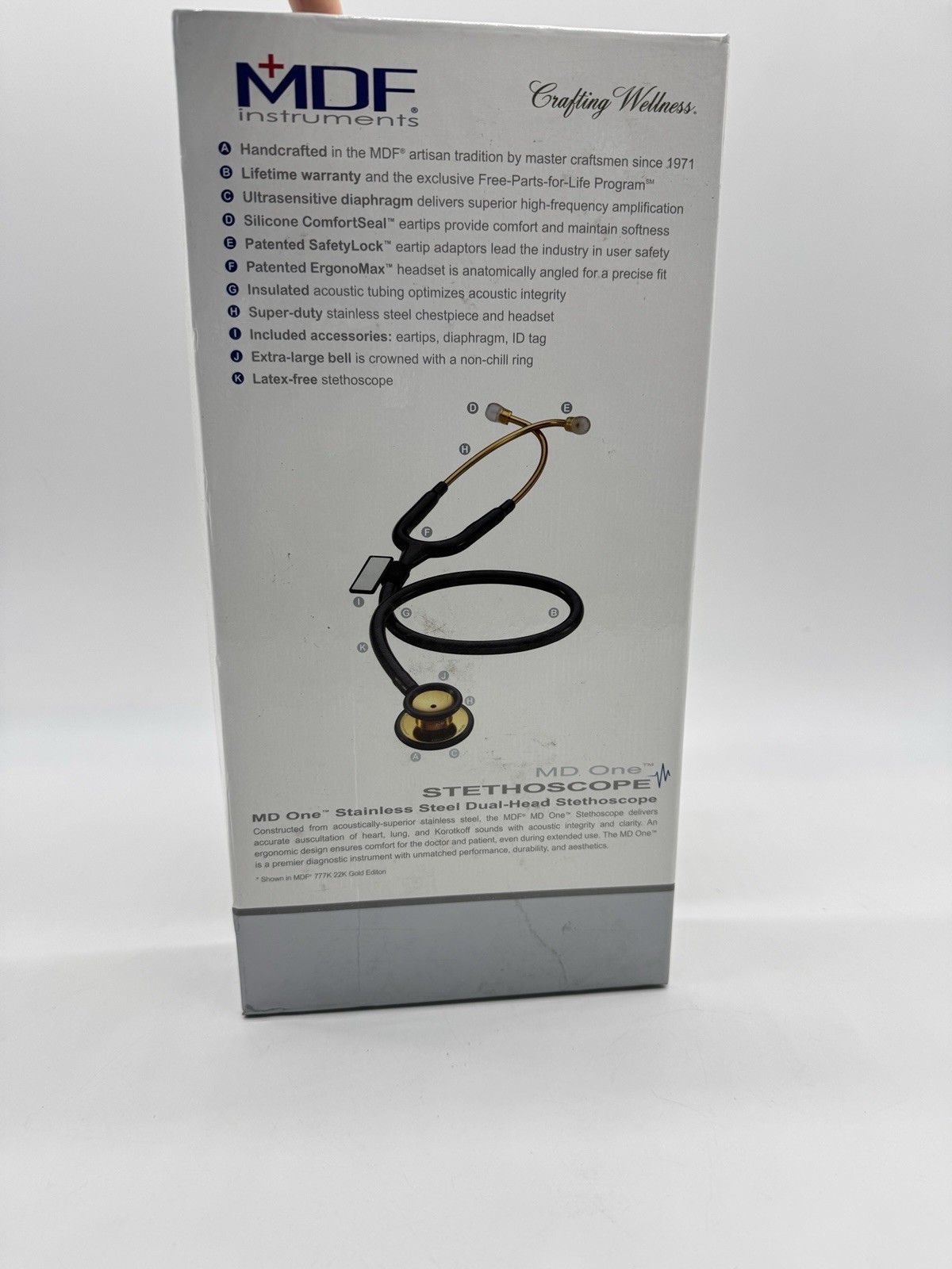 Prestige Medical Stethoscope - Black ~