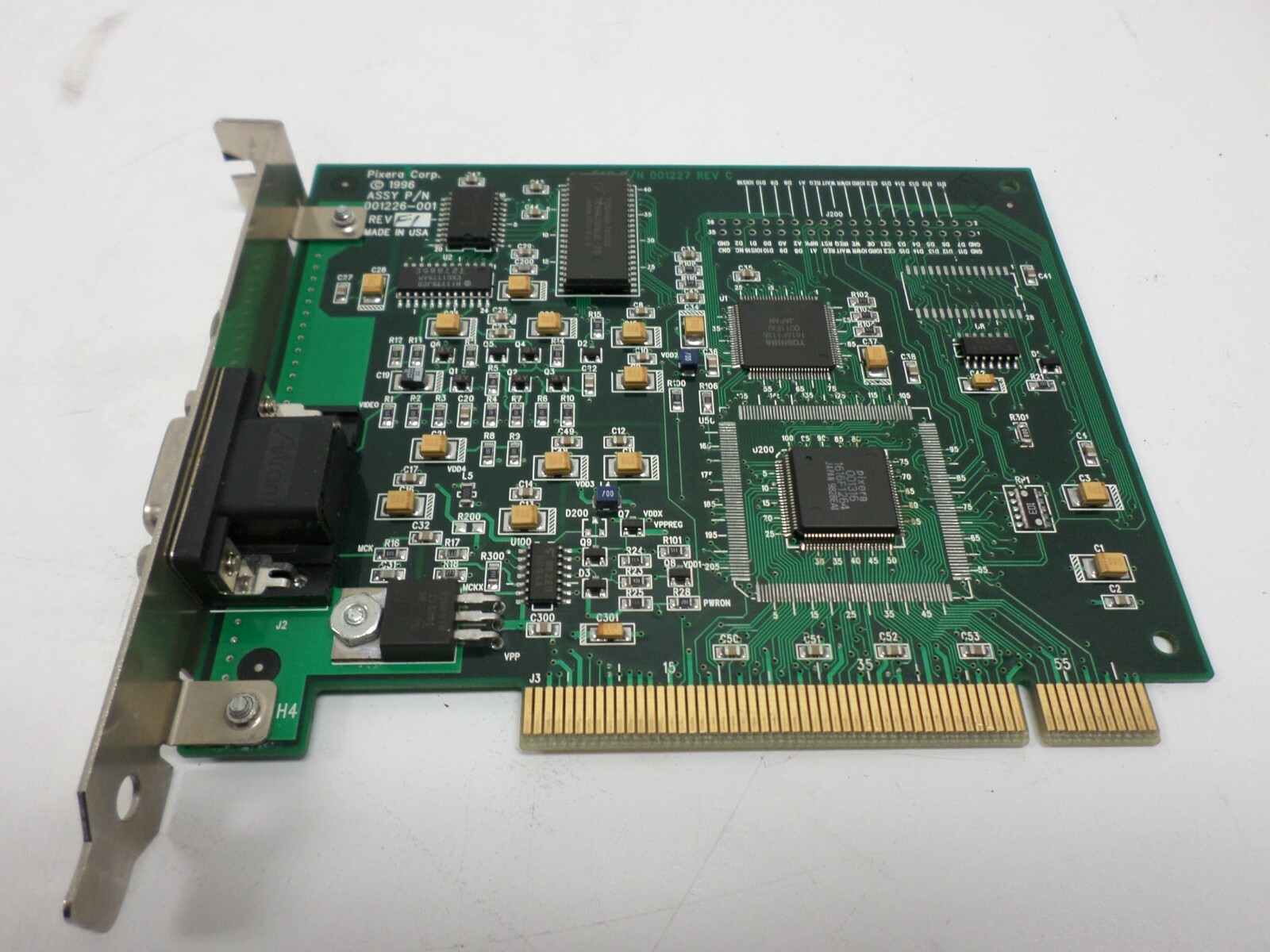 Pixera 001226-001 Pro Microscope Camera pci Interface Card Frame Grabber 001227