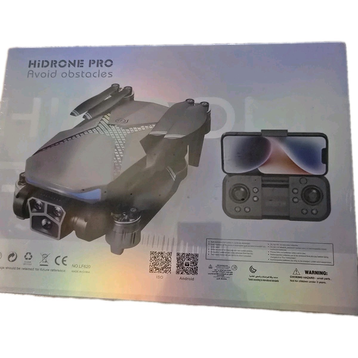 HIDrone PRO Long Range Drone HD Camera Optical Flow Smart Camera - NEW In Box