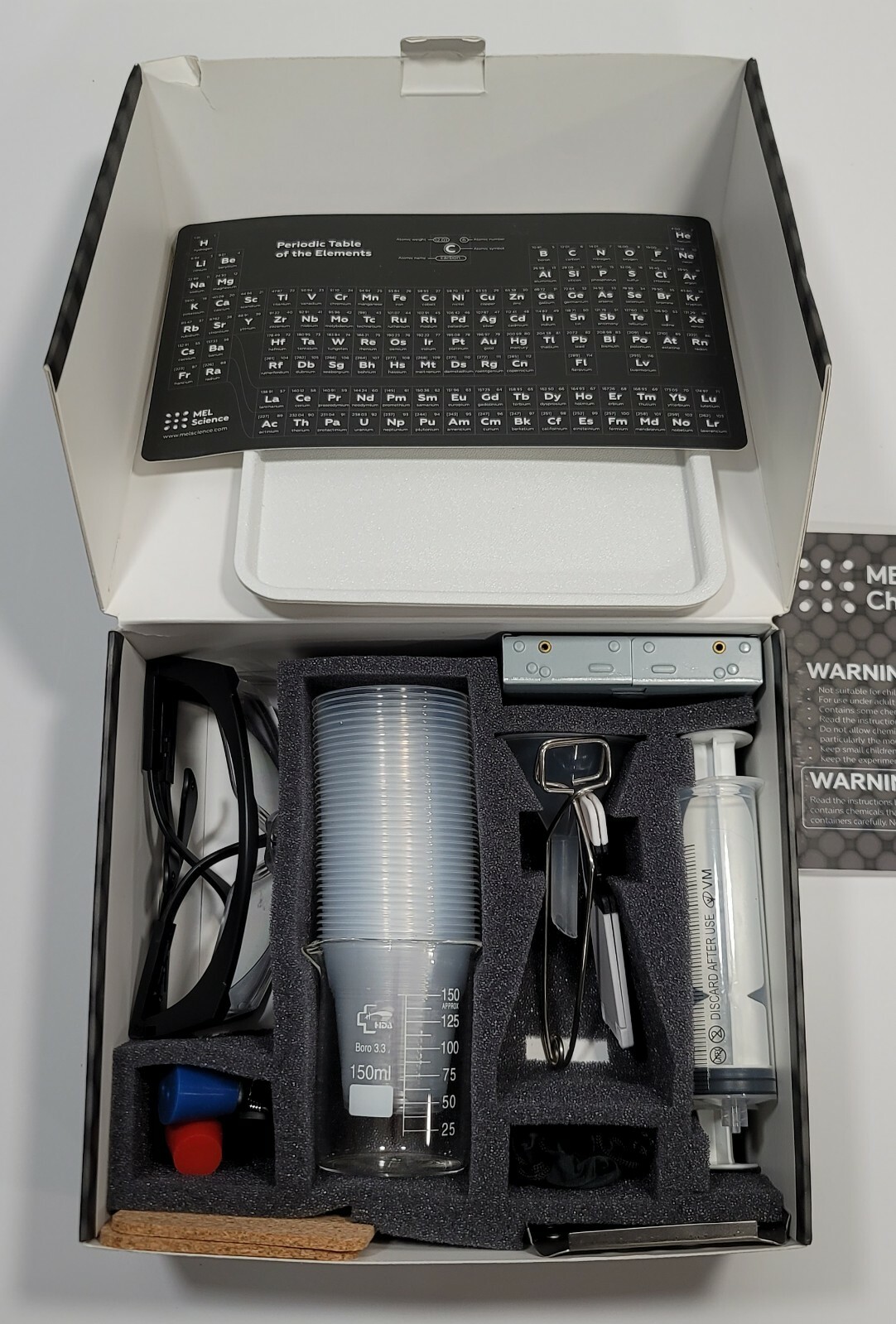 Mel Chemistry Starter Kit Pre-owned Plus 5 New Experiments Kits 12+ Please Read