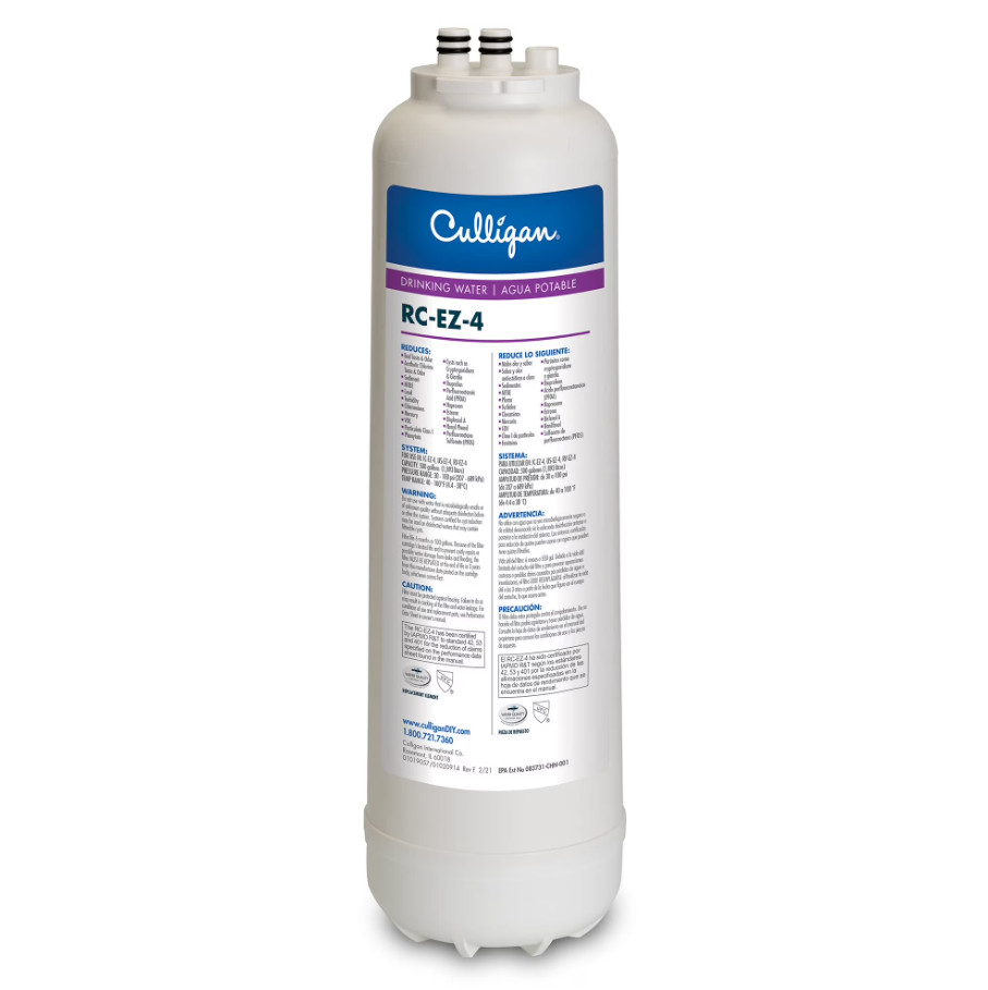 Culligan RC-EZ-4 EZ-Change Premium Under Sink Water Filter Cartridge