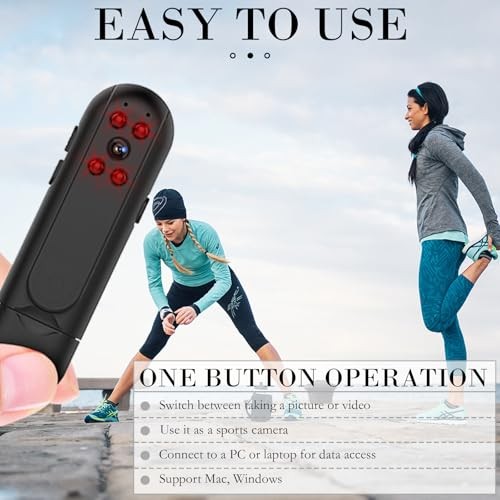 Mini Body Camera with Audio and Video Recording HD 1080P Body Cam, 32GB