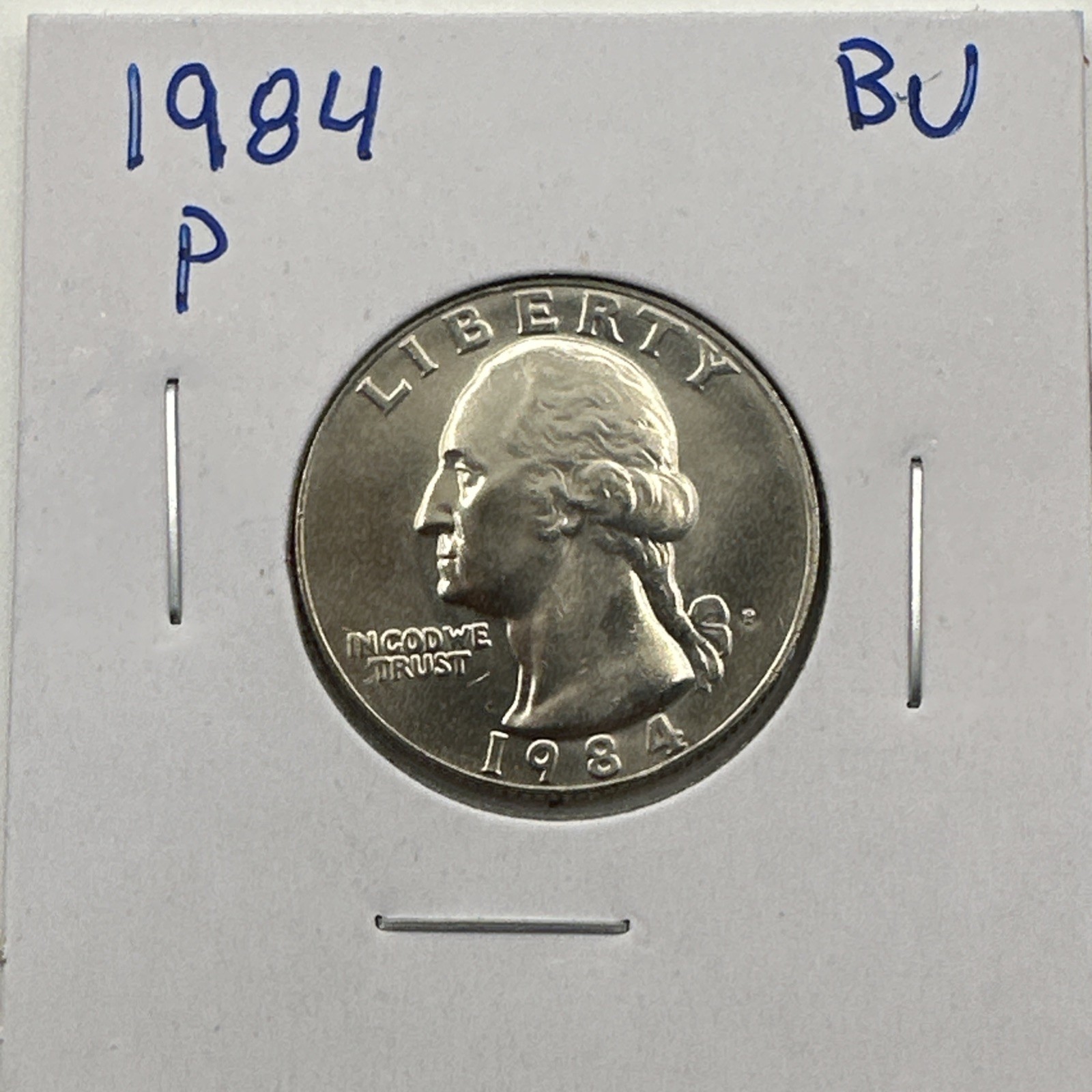 1984-P Washington Quarter BU (Brilliant Uncirculated) Philadelphia Mint